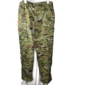Green Camo Cargo Military Army Combat Uniform Pants Unisex Medium Regular